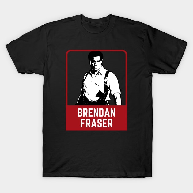 Brendan fraser ~~~ 90s retro T-Shirt by BobyOzzy